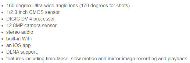 Canon Legria mini camcorder - Digital Camera