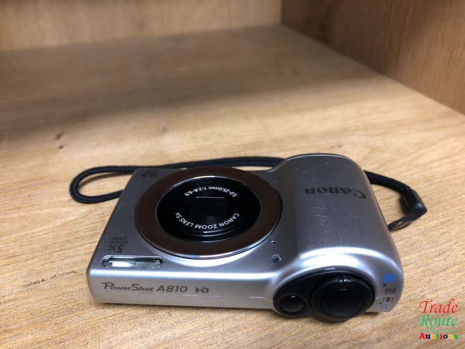 CANON PowerShot A810 16.0 MP with 5x Optical Zoom 28mm Wide-Angle Lens Digital Camera