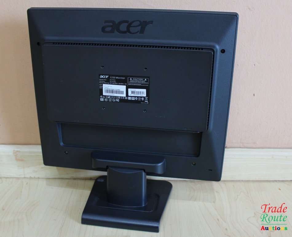 Acer AL1717 Fbd 17` LCD Computer Display with Dual DVI/VGA Input and Integrated Speakers