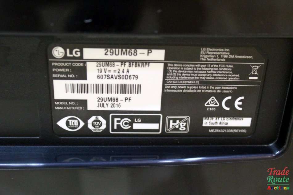 LG - 29UM68-P - 29 inch UltraWide Full HD IPS LED GAMING Monitor (Black)