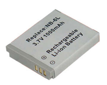 NB-6L replacement Battery NB-6LH Battery For Canon IXUS 105 107 200 210 300 310 85 95 IS Cameras