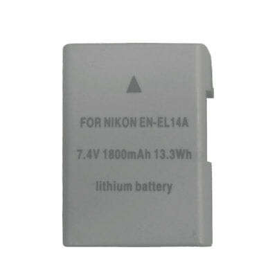 EN-EL14a replacement Battery for Nikon D3100, D3200, D3300, D3400 D5100, D5200, D5300, D5500, D5600