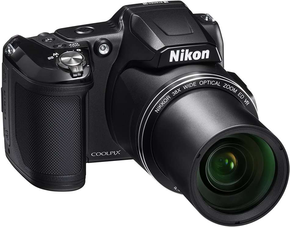 Nikon COOLPIX L840 Digital Camera with 38x Optical Zoom and Built-In Wi-Fi (Black)