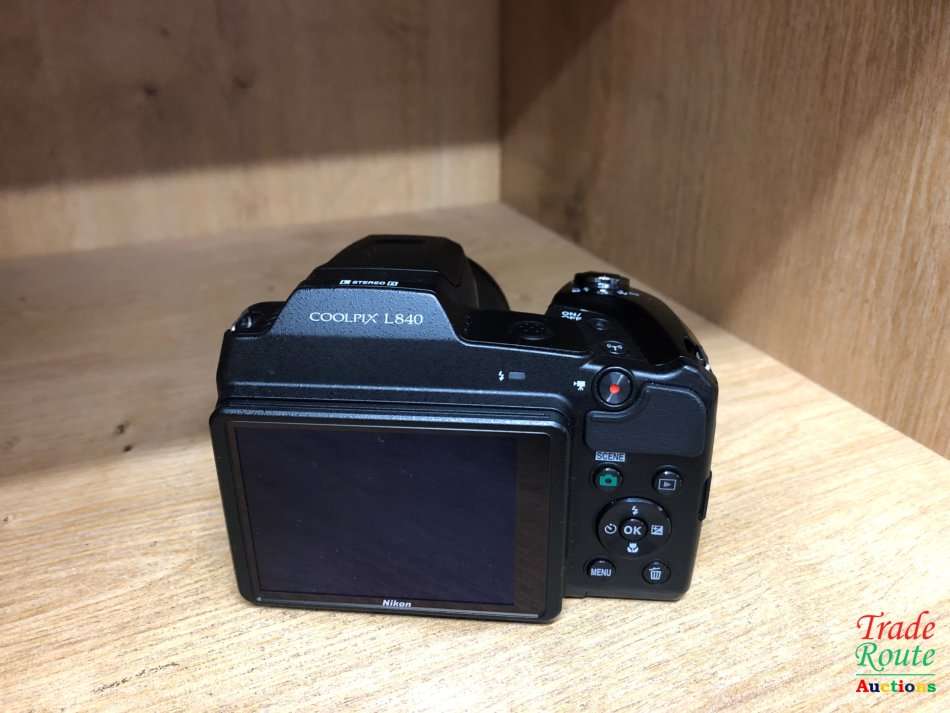 Nikon COOLPIX L840 Digital Camera with 38x Optical Zoom and Built-In Wi-Fi (Black)