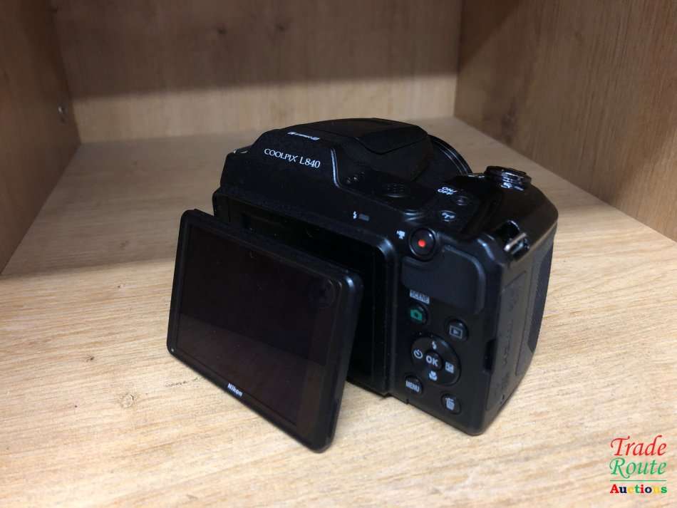 Nikon COOLPIX L840 Digital Camera with 38x Optical Zoom and Built-In Wi-Fi (Black)