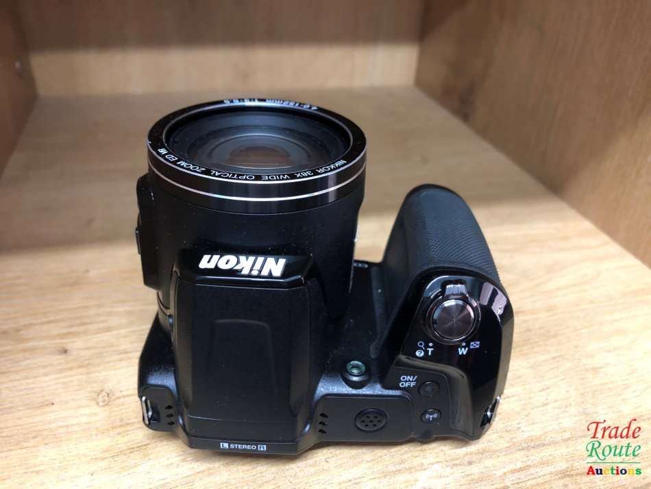 Nikon COOLPIX L840 Digital Camera with 38x Optical Zoom and Built-In Wi-Fi (Black)