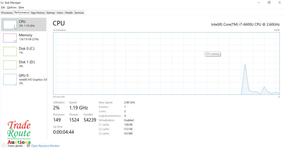 DELL LATITUDE E7470 | CORE i7 6600U 2.8GHz 6th Gen | 8GB RAM | 256GB SSD | HDMI | LAPTOP ULTRABOOK