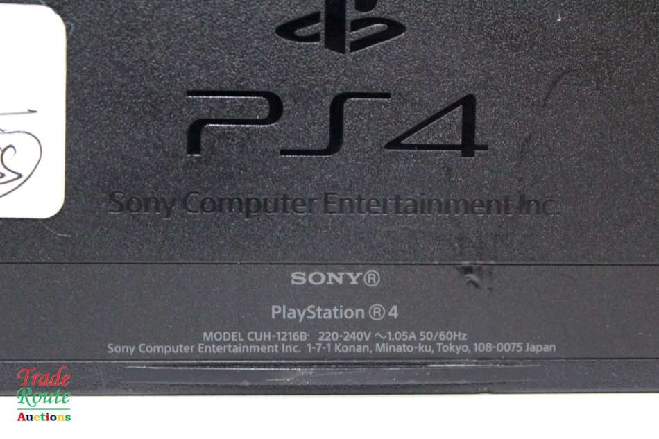 PS4 Sony PlayStation 4 console 1TB EDITION - CUH-1216B - Jet Black  *** SONY PS4 ***