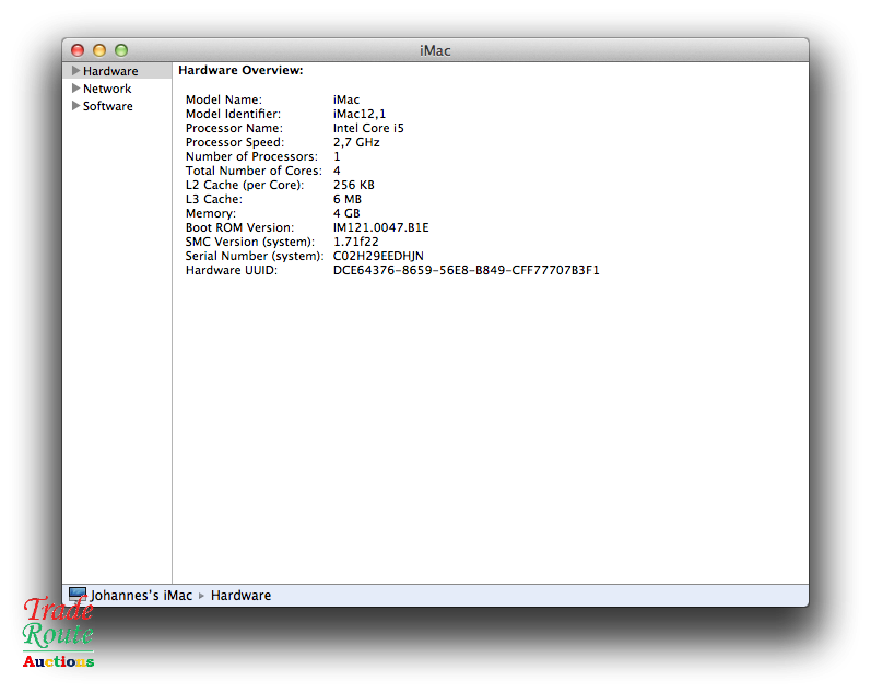 Apple iMAC | 21.5 INCH | Core i5 2.7Ghz * ALL IN ONE DESKTOP COMPUTER * AMD Radeon HD
