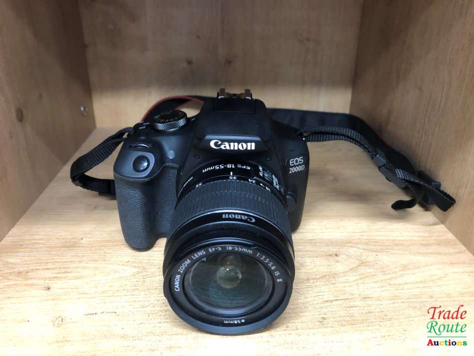 Canon 2000D DSLR Lens Kit  with Canon 18-55 Lens