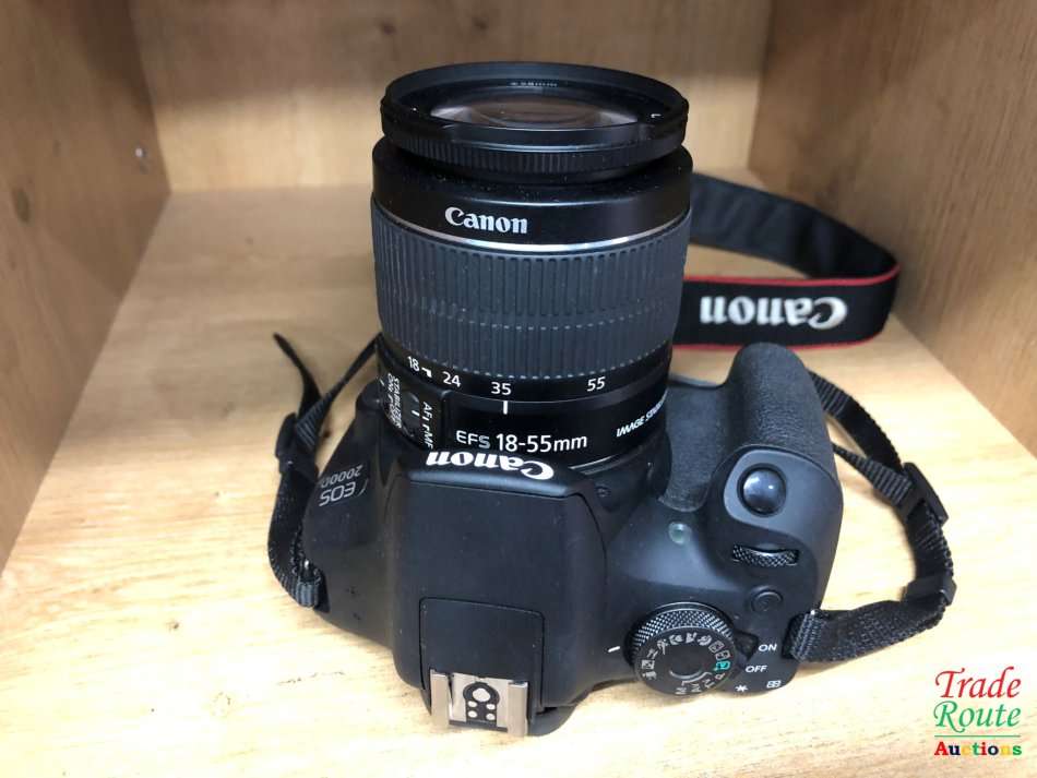 Canon 2000D DSLR Lens Kit  with Canon 18-55 Lens