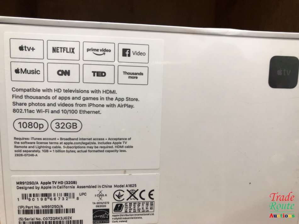 Apple TV (4th Generation) 32GB - A1625 - NEW SEALED IN BOX