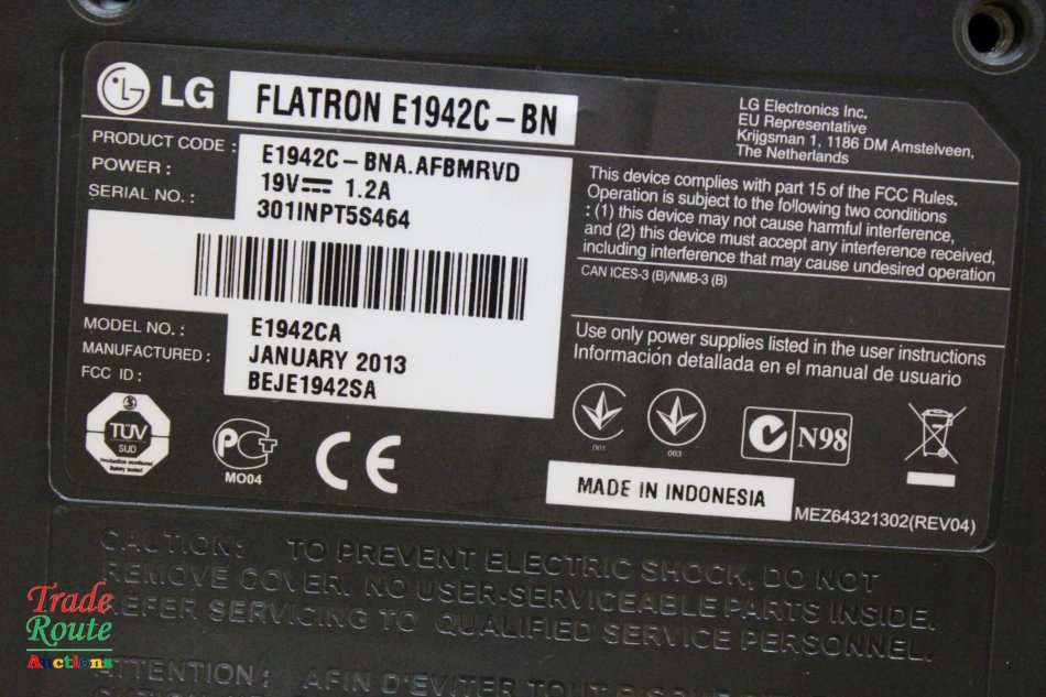 LG Flatron E1942C 18.5" Widescreen LED LCD Monitor