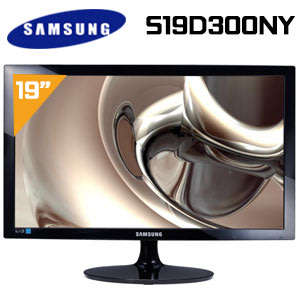 Samsung 18.5-Inch LED VGA Monitor | 1366 X 768 RESOLUTION | S19D300NY