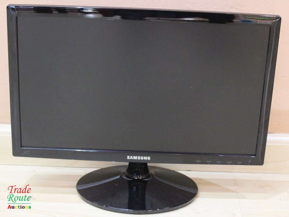 Samsung 18.5-Inch LED VGA Monitor | 1366 X 768 RESOLUTION | S19D300NY