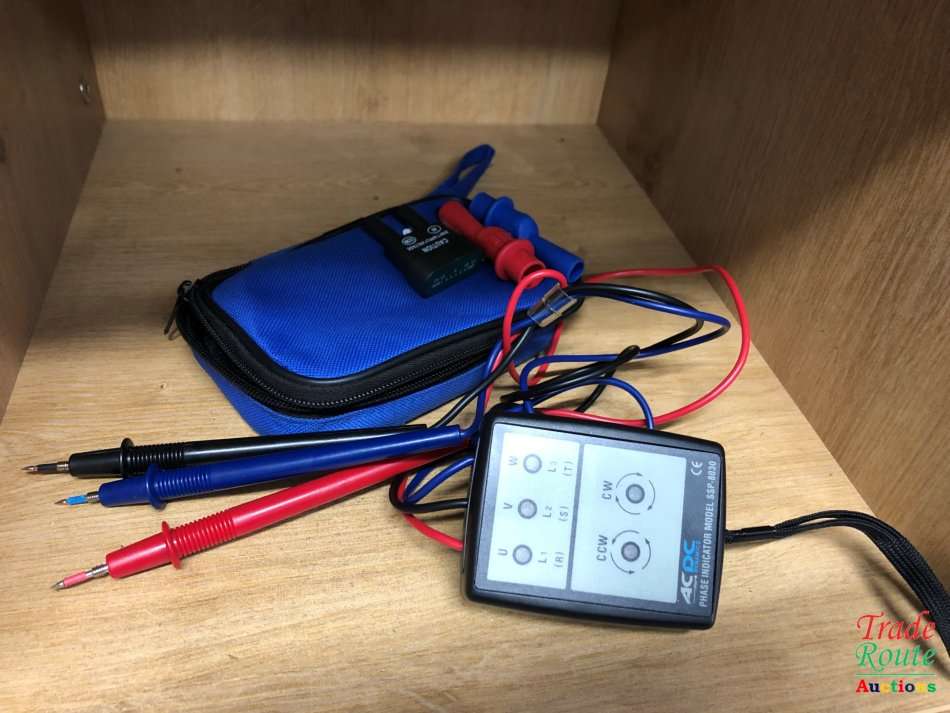 AC DC DYNAMICS PHASE INDICATOR MODEL SSP-8030 With Pouch