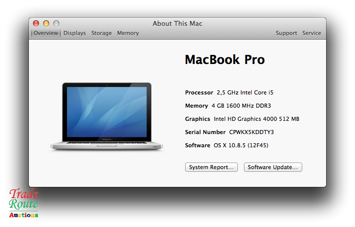 MacBook Pro 13.3-inch | Core i5 2.5GHz - BOXED