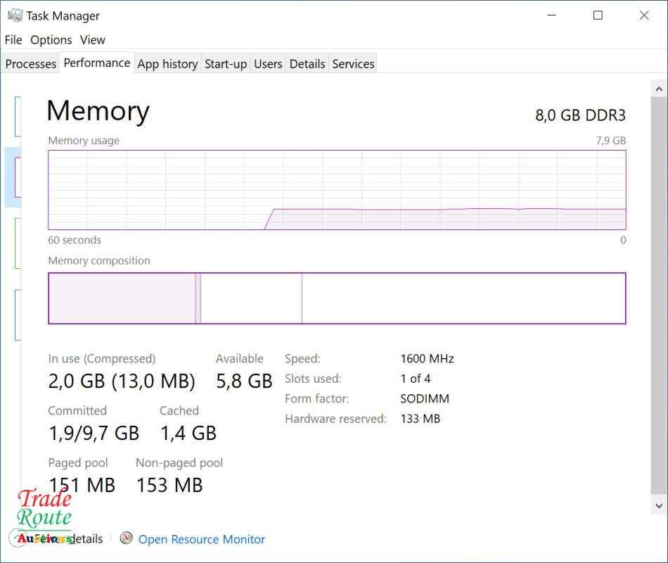 LENOVO THINKPAD T460 Laptop | CORE i5 8GB RAM 256GB HDD