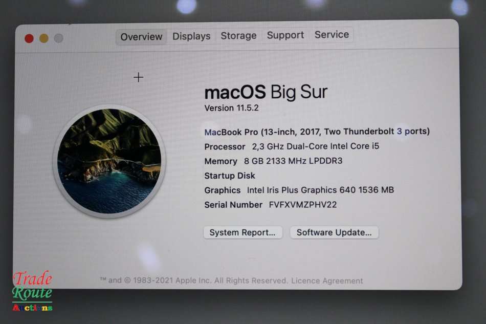 MacBook Pro 13.3-inch  | Core i5 2.3GHz | 8GB RAM | 128GB SSD - 2017 - ** Please Read **