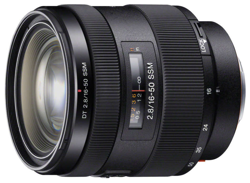 Sony DT 16-50mm f2.8 SSM Lens SAL1650 for Sony Alpha A Mount