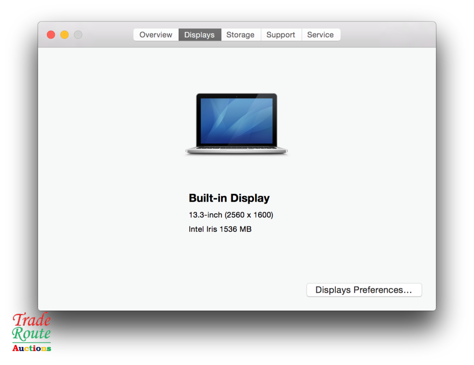 Apple MacBook Pro 13.3-inch  | Core i5 2.4GHz | 4GB RAM | 128GB SSD  ** RETINA DISPLAY * LATE 2013