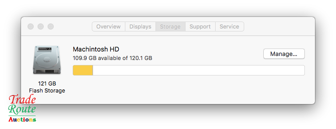 2017 MacBook Air 13.3-inch | Core i5 1.8GHz | 8GB RAM | 128GB SSD MACBOOK AIR 13 INCH