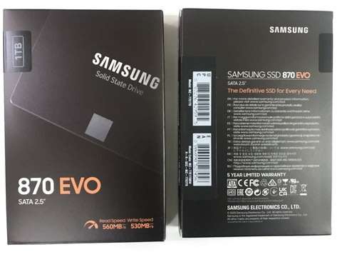 SAMSUNG SSD 870 EVO SATA III 2.5 inch 1TB ** Super Fast ** Brand New **