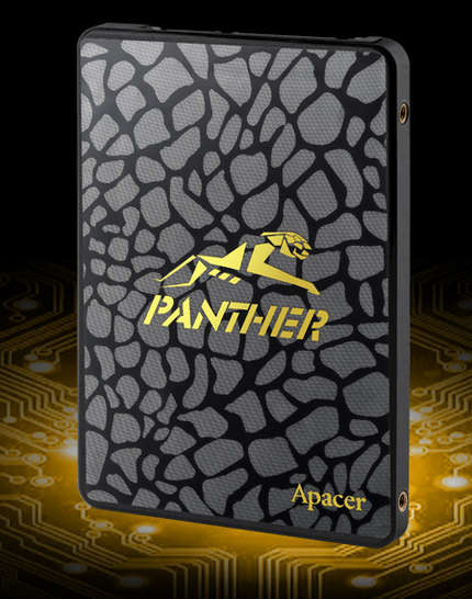 Apacer AS340 Panther 480GB SSD Solid State Drive ** Super Fast ** Brand New **