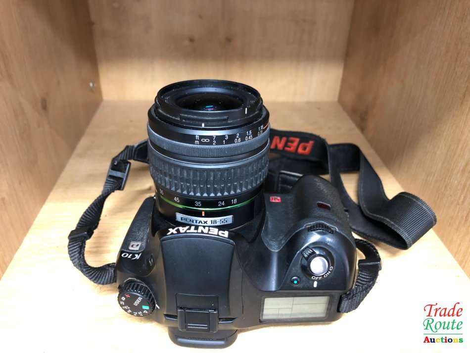 Pentax K10D Digital SLR Camera with 18-55 Lens Kit