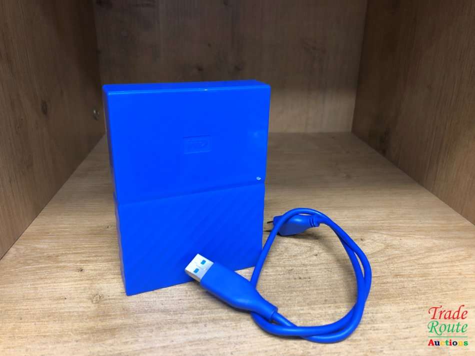 WD My Passport 4.0TB 2.5 USB3.0 HDD  Blue - 4TB EXTERNAL DRIVE