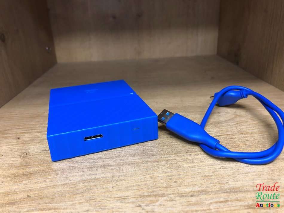 WD My Passport 4.0TB 2.5 USB3.0 HDD  Blue - 4TB EXTERNAL DRIVE