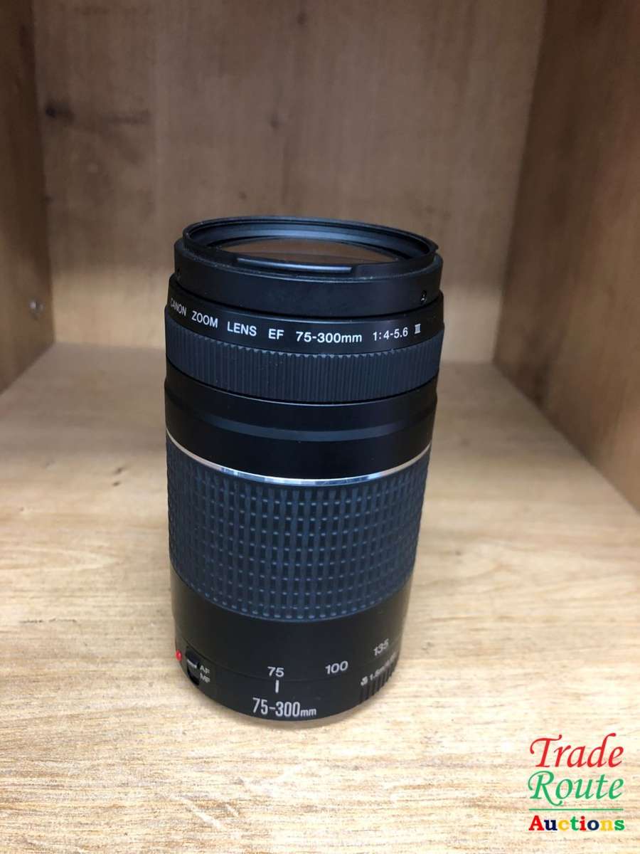 Canon EF 75-300mm 4-5.6 Mark iii Telephoto Zoom Lens for 600D, 650D, 700D, 750D 1200D 1300D Etc