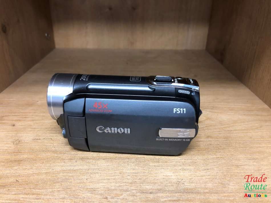 Canon FS-11 Dual Flash Memory Camcorder - BUILT-IN Memory 16GB