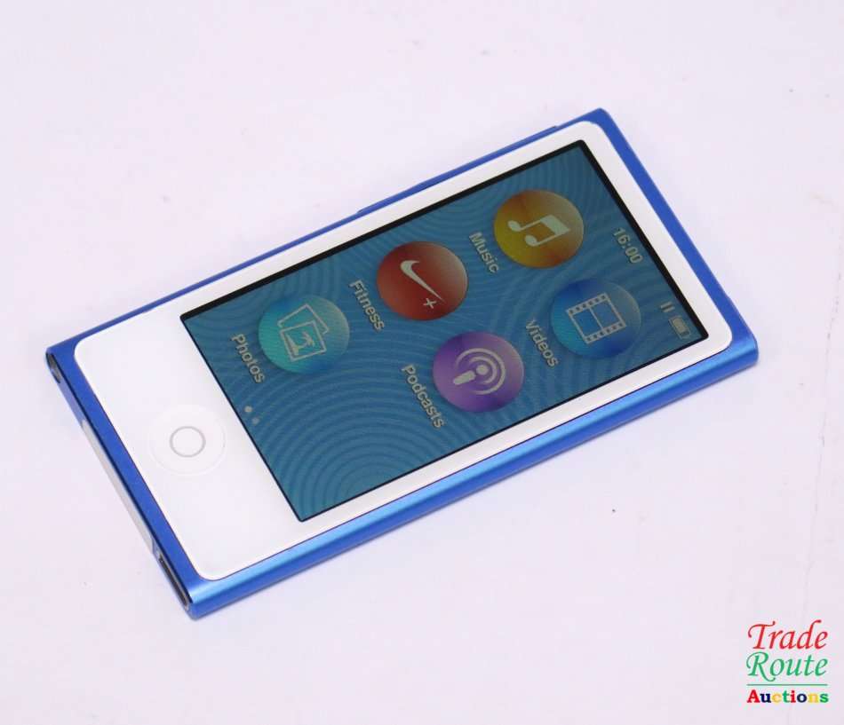 Apple 16GB iPod nano (Blue, 7th Generation,MKNO2QB)