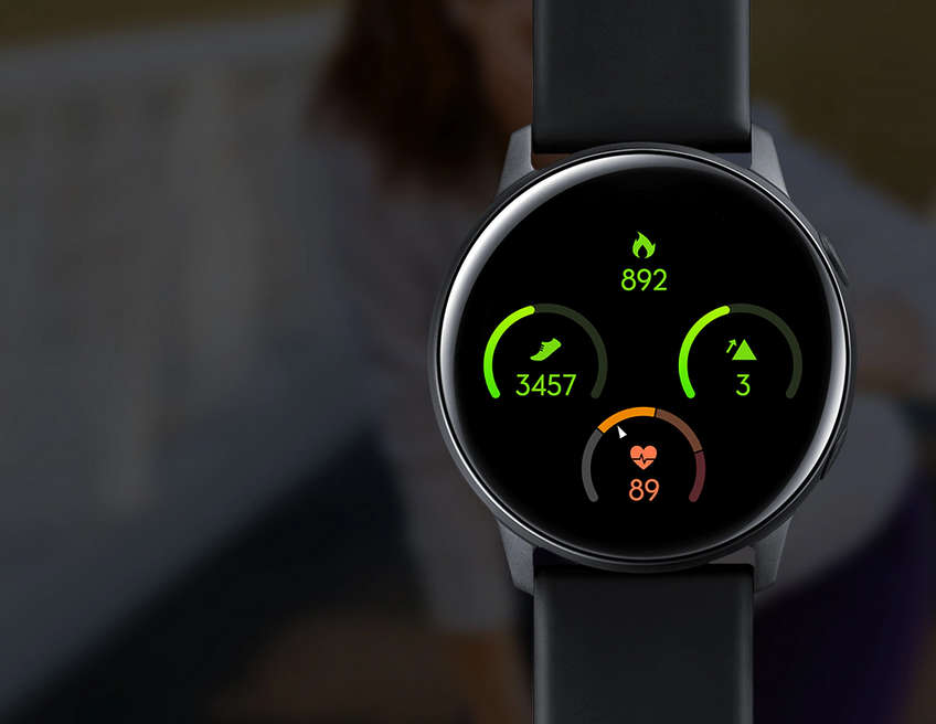 Samsung Galaxy Watch Active SM-R500 Smartwatch - BLACK - SEALED IN BOX