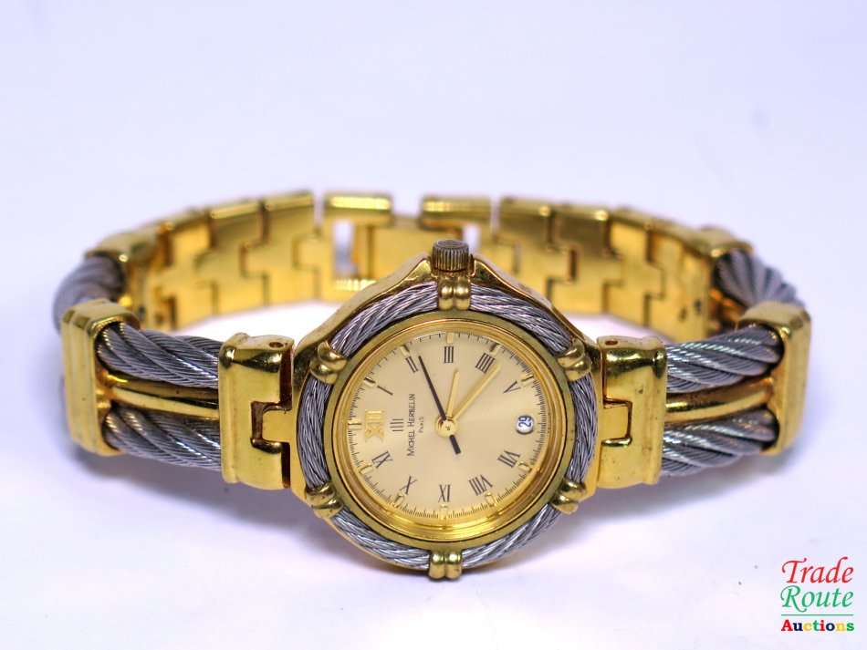 Michel Herbelin Ladies Wrist Watch - 12410.B - Rope Design