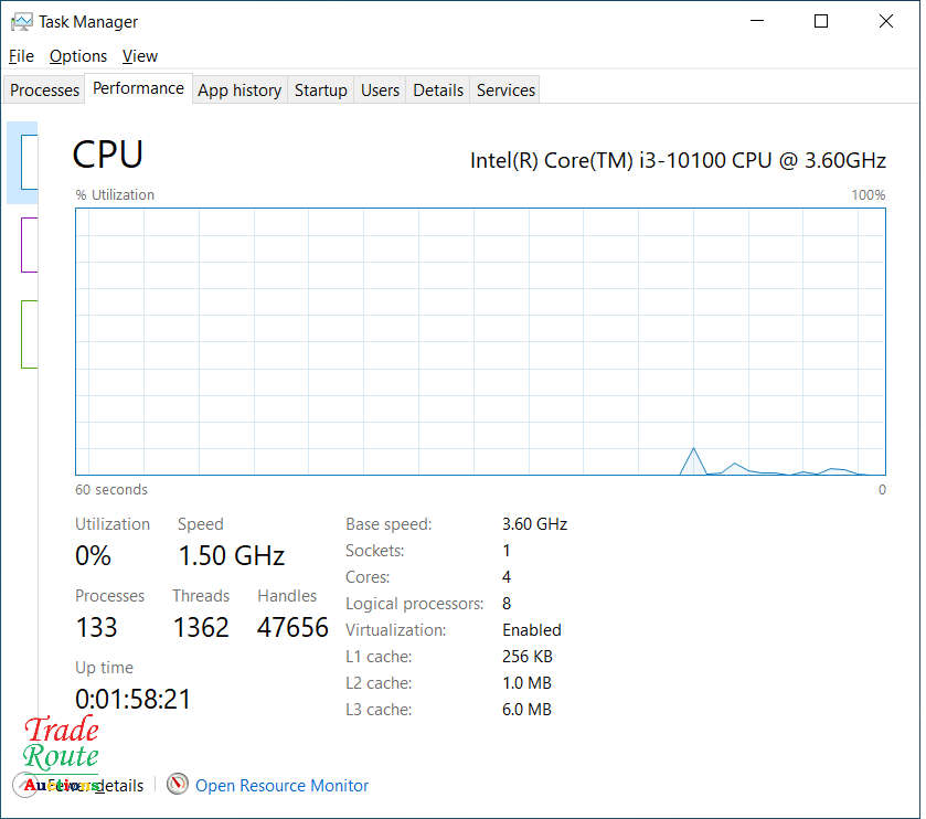 Mecer Jupiter H410 MINI PC Intel Core i3-10100 10th Gen 3.6GHz 4GB RAM 500GB HDD