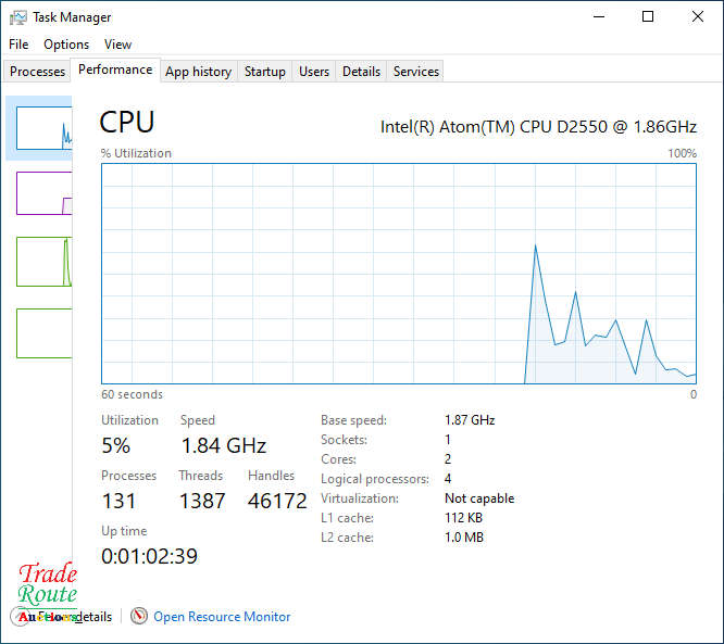 Foxconn AT-5000 Series Micro Desktop Computer | Intel Atom CPU D2550 1.9Ghz | 4GB RAM | 320GB HDD