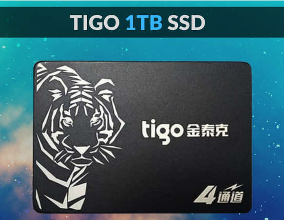 1TB SSD High Speed 6Gb/s Solid State Drives TIGO