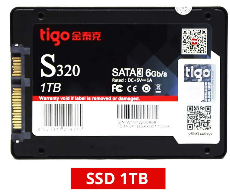 1TB SSD High Speed 6Gb/s Solid State Drives TIGO