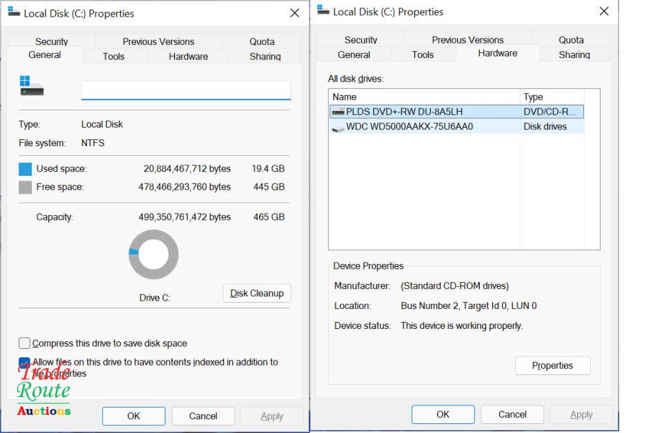 Dell Vostro 3670 Tower Desktop PC Computer - Core i3 8100 3.6Ghz 8th Gen - 4GB RAM - 500GB HDD