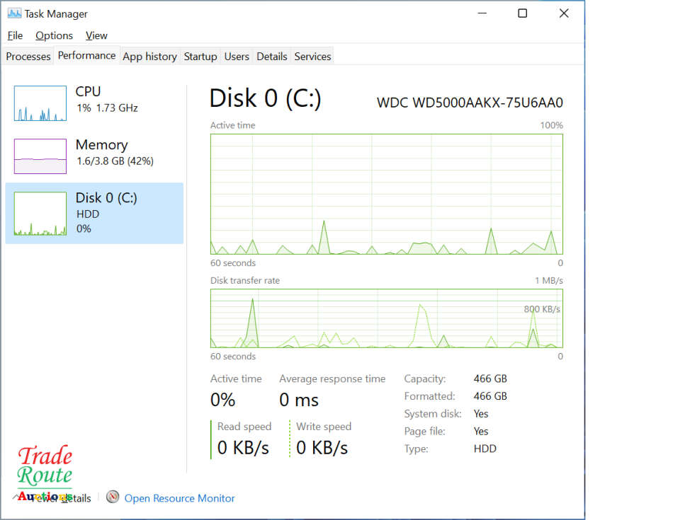 Dell Vostro 3670 Tower Desktop PC Computer - Core i3 8100 3.6Ghz 8th Gen - 4GB RAM - 500GB HDD