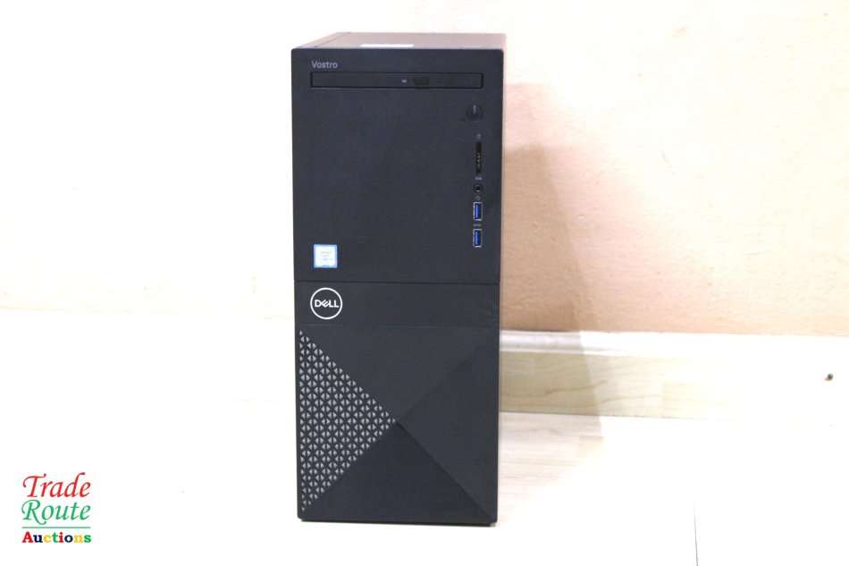 Dell Vostro 3670 Tower Desktop PC Computer - Core i3 8100 3.6Ghz 8th Gen - 4GB RAM - 500GB HDD