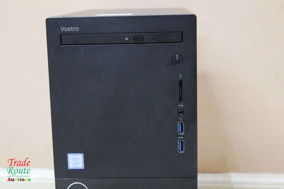 Dell Vostro 3670 Tower Desktop PC Computer - Core i3 8100 3.6Ghz 8th Gen - 4GB RAM - 500GB HDD