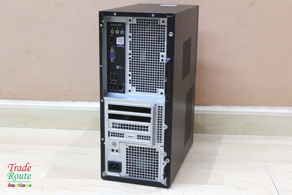 Dell Vostro 3670 Tower Desktop PC Computer - Core i3 8100 3.6Ghz 8th Gen - 4GB RAM - 500GB HDD