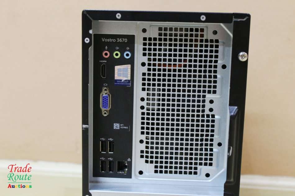 Dell Vostro 3670 Tower Desktop PC Computer - Core i3 8100 3.6Ghz 8th Gen - 4GB RAM - 500GB HDD