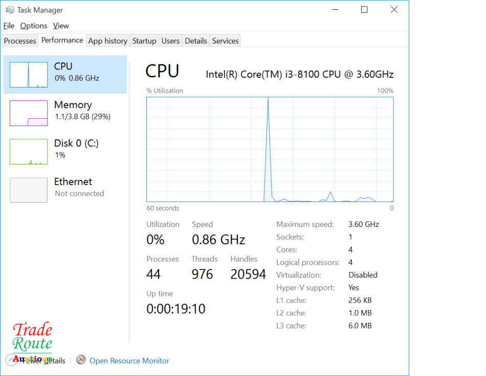 HP Desktop Pro G2 SFF Desktop PC | Core i3 8100 8th Gen 3.6Ghz | 4GB RAM | 500GB HDD DESKTOP PC