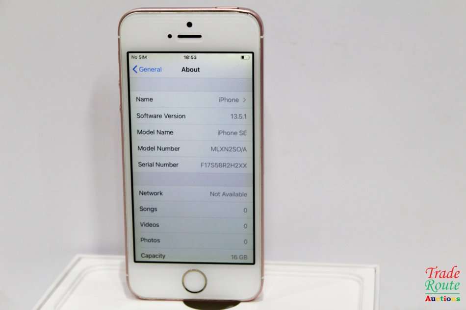 BOXED - APPLE IPHONE SE | ROSE GOLD | MLXN2SO/A | A1723 | FINGERPRINT ID