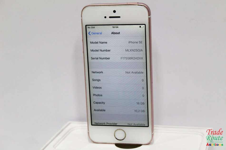 BOXED - APPLE IPHONE SE | ROSE GOLD | MLXN2SO/A | A1723 | FINGERPRINT ID