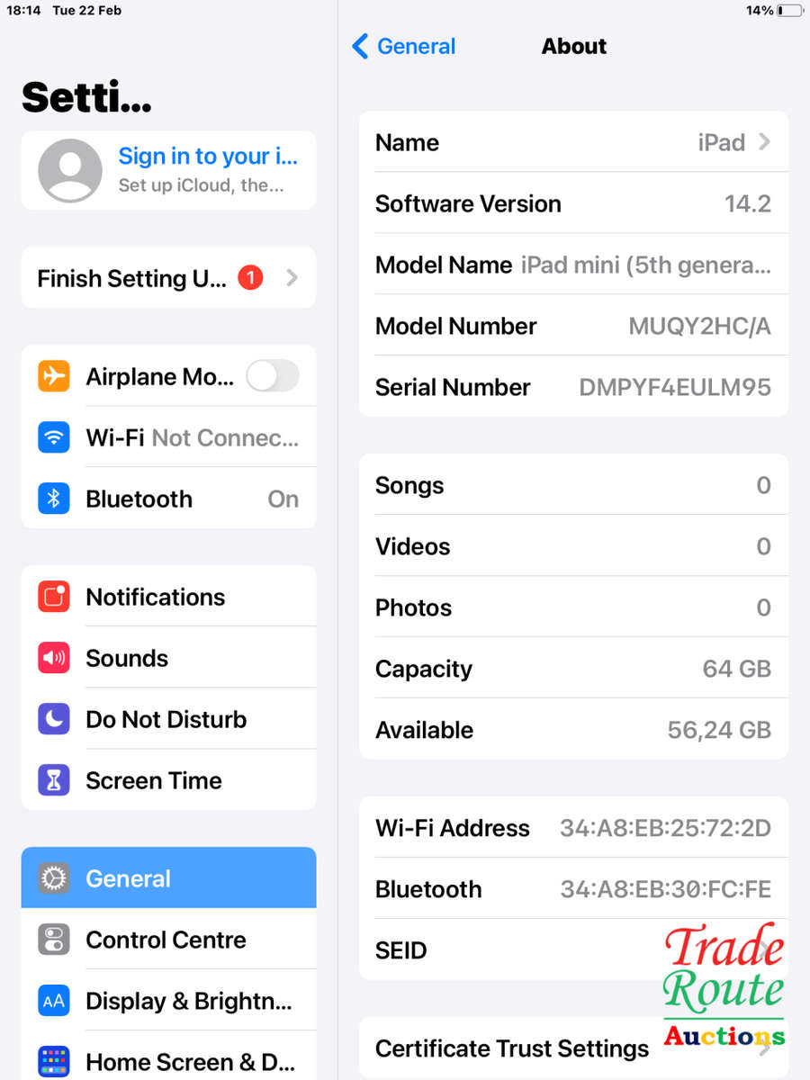 Apple iPad Mini 5 Wi-Fi, 64GB, Retina Display, A12 2019 (rose gold)